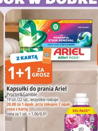 Kapsułki do prania Ariel Allin1 Pods