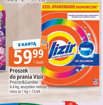 Proszek do prania Vizir Do Kolorów