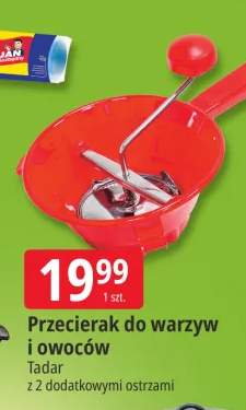 Przecierak do warzyw i owoców Tadar