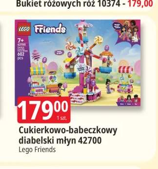 Klocki Lego Friends Cukierkowo-babeczkowy diabelski młyn 42700