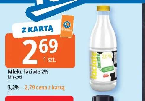 Mleko Łaciate 2% +1 wariant