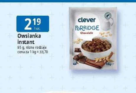 Owsianka instant Clever