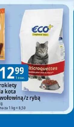Krokiety dla kota z wołowiną Eco+ +1 wariant