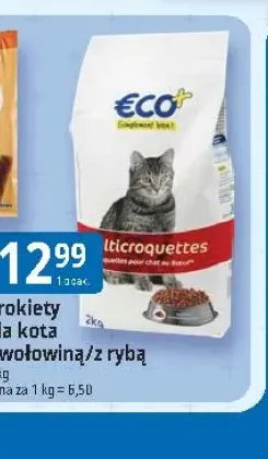 Krokiety dla kota z wołowiną Eco+ +1 wariant