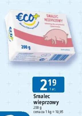 Smalec wieprzowy Eco+