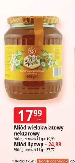 Miód wielokwiatowy nektarowy Nid d'Abeille +1 wariant