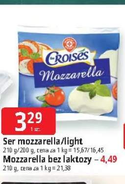 Ser mozzarella Croisés +2 warianty