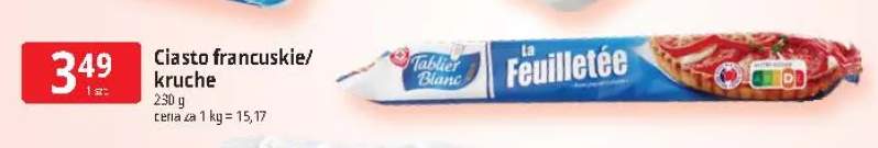 Ciasto kruche Tablier Blanc +1 wariant