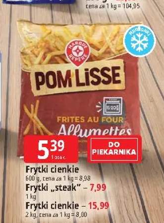 Frytki cienkie Pom Lisse +1 wariant