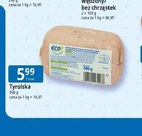 Kiełbasa tyrolska Eco+