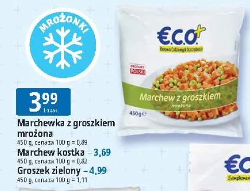 Marchew kostka mrożona Eco+ +2 warianty