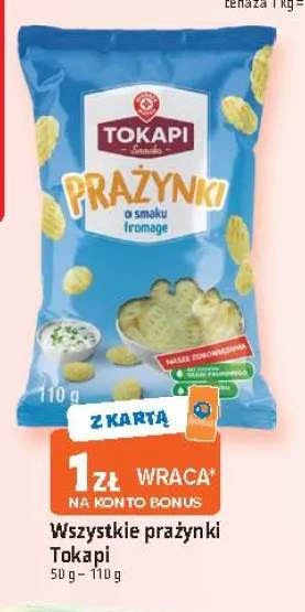 Prażynki o smaku fromage Tokapi +1 wariant