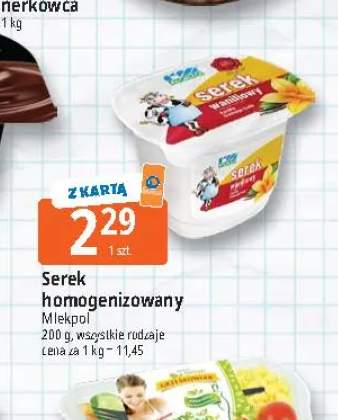 Serek homogenizowany Rolmlecz Mlekpol