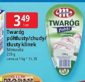Twaróg chudy klinek Mlekovita +2 warianty