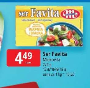 Ser Favita Mlekovita 12% +2 warianty