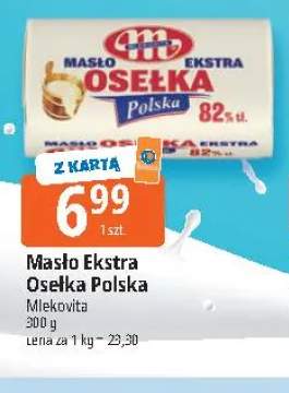 Masło ekstra Osełka polska Mlekovita
