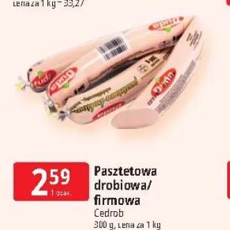 Pasztetowa firmowa Cedrob +1 wariant