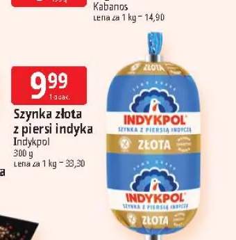 Szynka złota z piersi indyka Indykpol