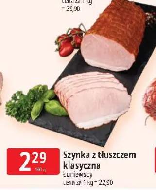 Szynka z tłuszczem klasyczna Łuniewscy