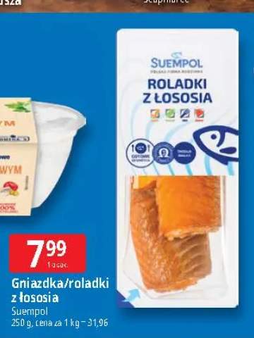Gniazdka z łososia Suempol +1 wariant
