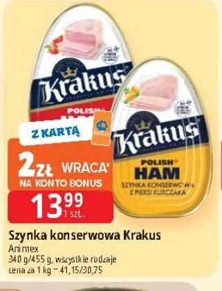 Szynka konserwowa Krakus +1 wariant