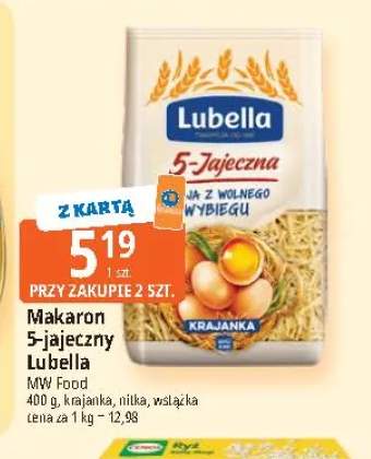 Makaron 5-jajeczny krajanka Lubella +2 warianty