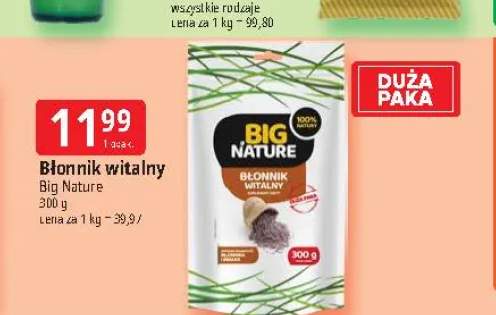 Błonnik witalny Big Nature
