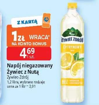 Napój niegazowany Żywiec z Nutą