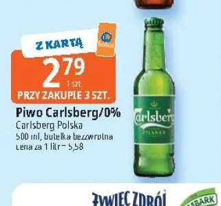 Piwo Carlsberg +1 wariant