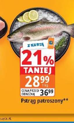Pstrąg patroszony