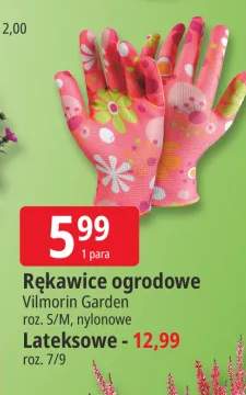 Rękawice ogrodowe nylonowe Vilmorin Garden +1 wariant