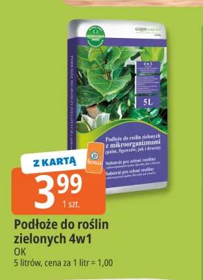 Podłoże do roślin zielonych 4w1 Ok