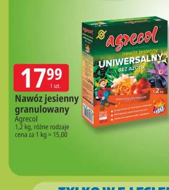 Nawóz jesienny granulowany Agrecol