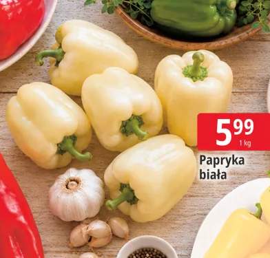 Papryka biała