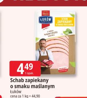Schab zapiekany o smaku maślanym Łuków