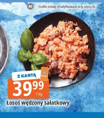 Łosoś wędzony sałatkowy