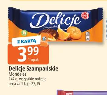 Biszkopty Delicje Szampańskie
