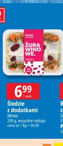 Śledzie z dodatkami Mirko