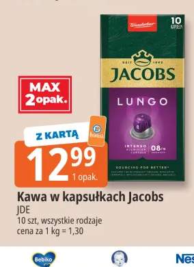 Kawa w kapsułkach Jacobs