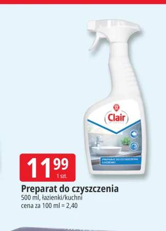 Preparat do czyszczenia kuchni Clair +1 wariant