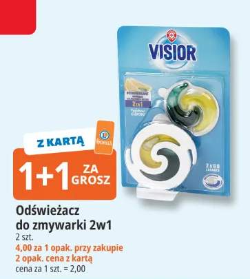 Odświeżacz do zmywarki 2w1 Visior