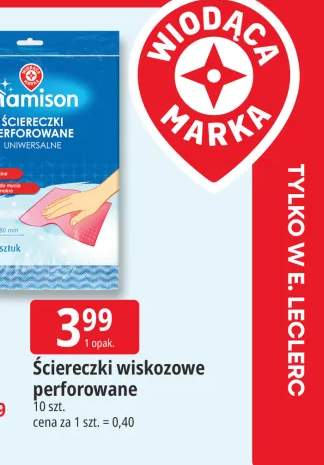 Ściereczki wiskozowe perforowane Mamison