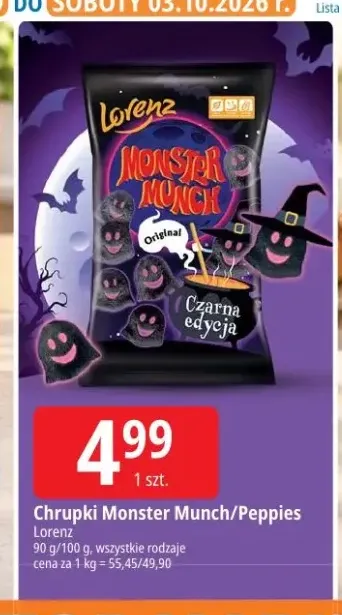 Chrupki Monster Munch Lorenz +1 wariant