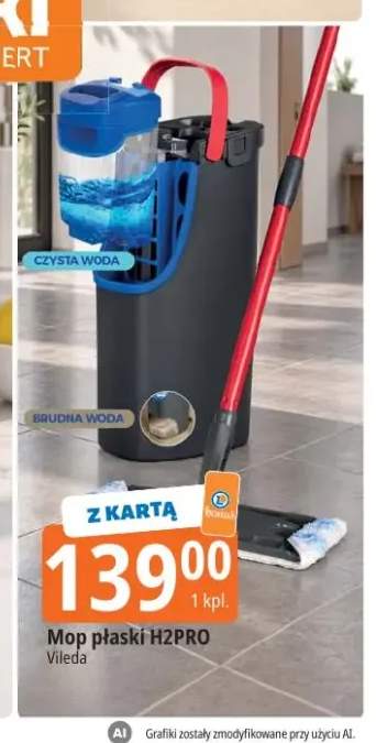 Mop płaski H2PRO Vileda