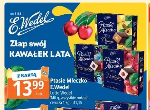 Ptasie Mleczko Pigwa E.Wedel +2 warianty
