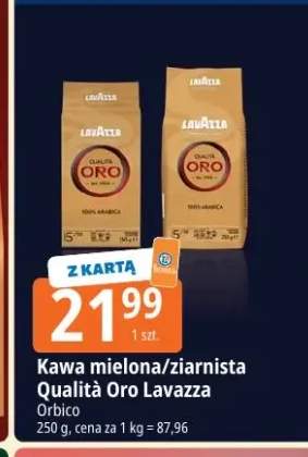 Kawa mielona Qualità Oro Lavazza +1 wariant