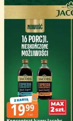 Kawa rozpuszczalna Koncentrat kawy Jacobs Espresso Concentrate Black Original +1 wariant