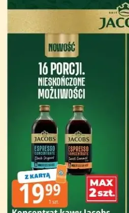 Kawa rozpuszczalna Koncentrat kawy Jacobs Espresso Concentrate Black Original +1 wariant