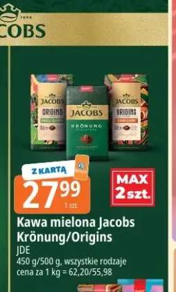 Kawa mielona Jacobs Krönung +1 wariant