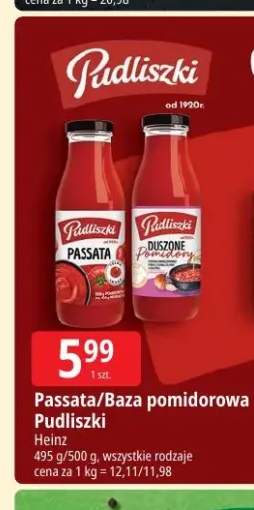 Passata pomidorowa Pudliszki +1 wariant